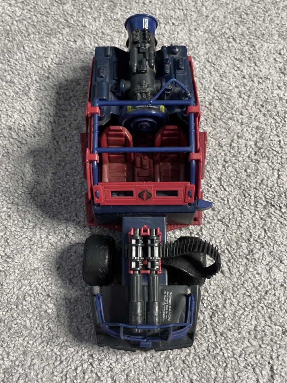 GI Joe 1986 DREADNOK THUNDER MACHINE Vintage Original